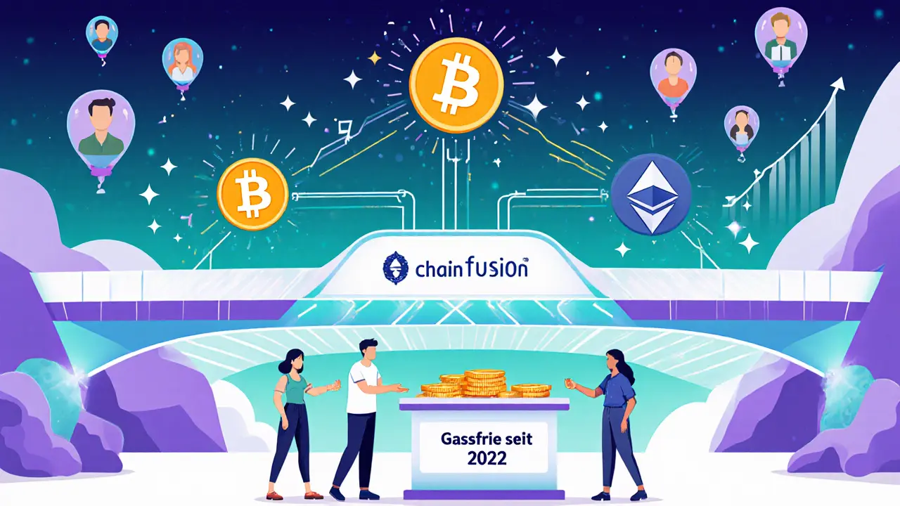 Chain Fusion verbindet Bitcoin, Ethereum und Solana mit ICP ohne Brücken.