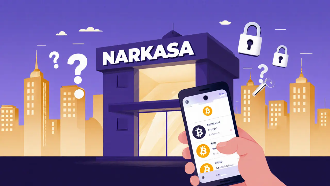 Narkasa Crypto Exchange Review: Sicherheit, Funktionen und Warum Sie Vorsicht Walten Sollen