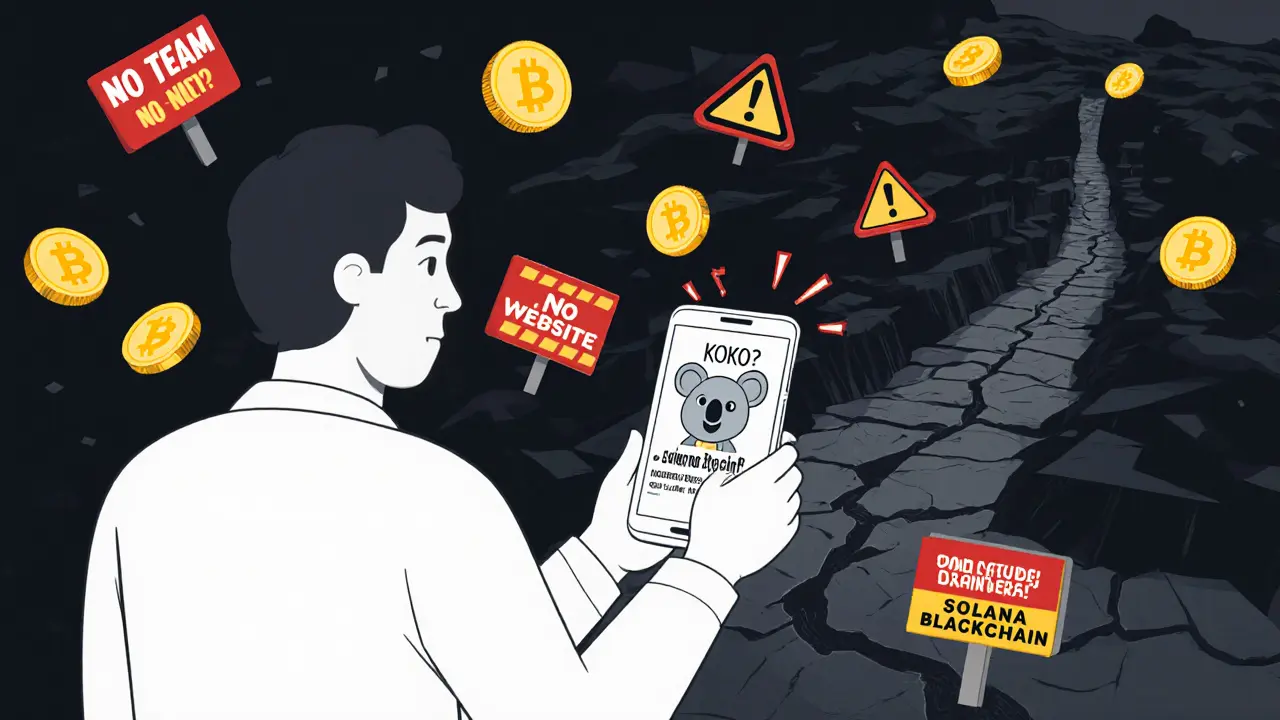 Was ist Koala AI (KOKO) - Der gefährliche Solana-Meme-Coin erklärt