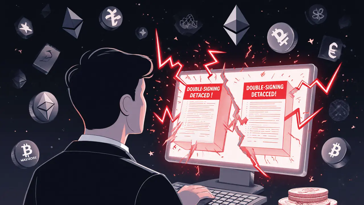 Double-Signing und Downtime Slashing: Wie PoS-Blockchains Missverhalten bestrafen