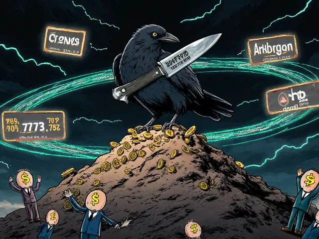 Was ist Crow with Knife (CAW) - Der Meme-Coin mit Messer und Krähe