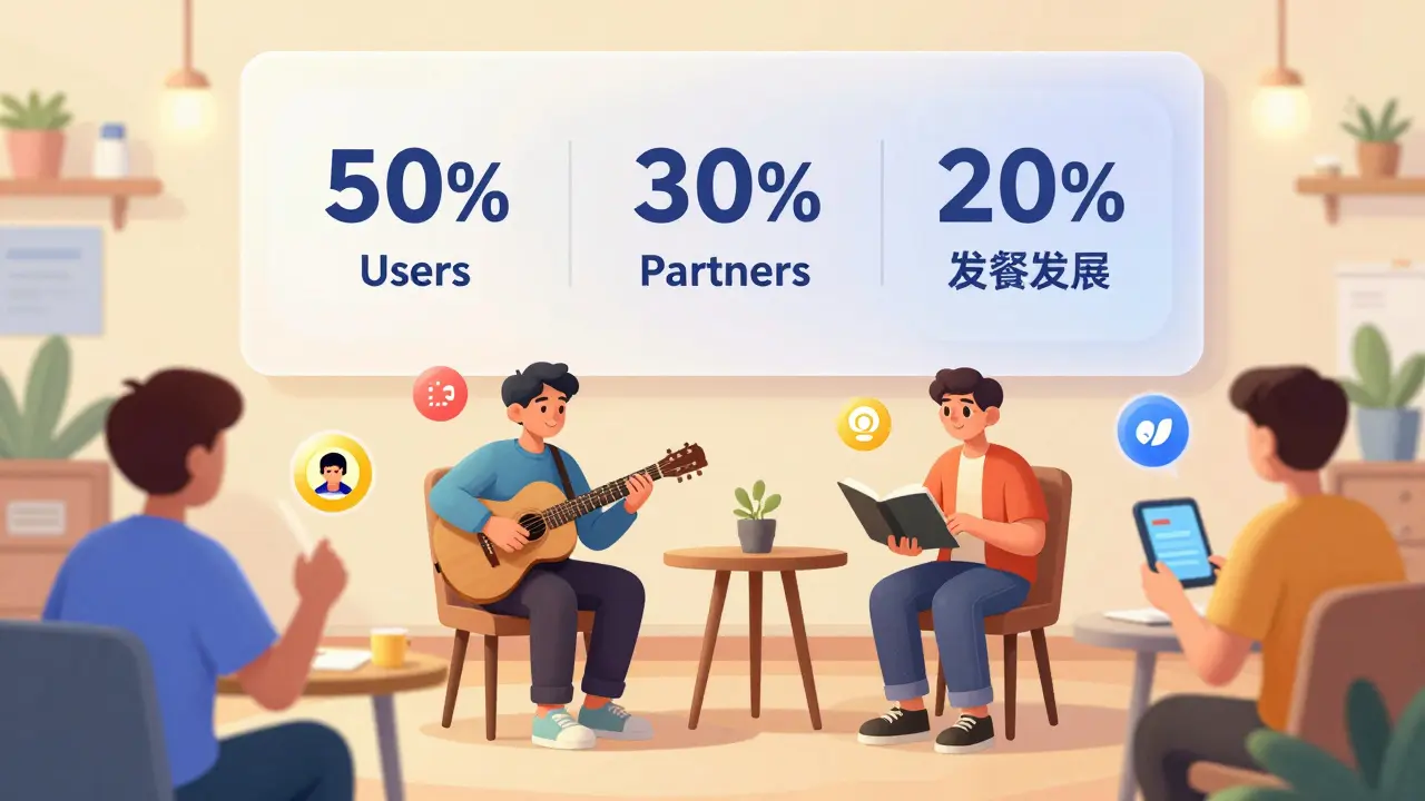 Menschen verschiedener Altersgruppen verdienen MOCA durch Aktivität in einem gemeinsamen Netzwerk.