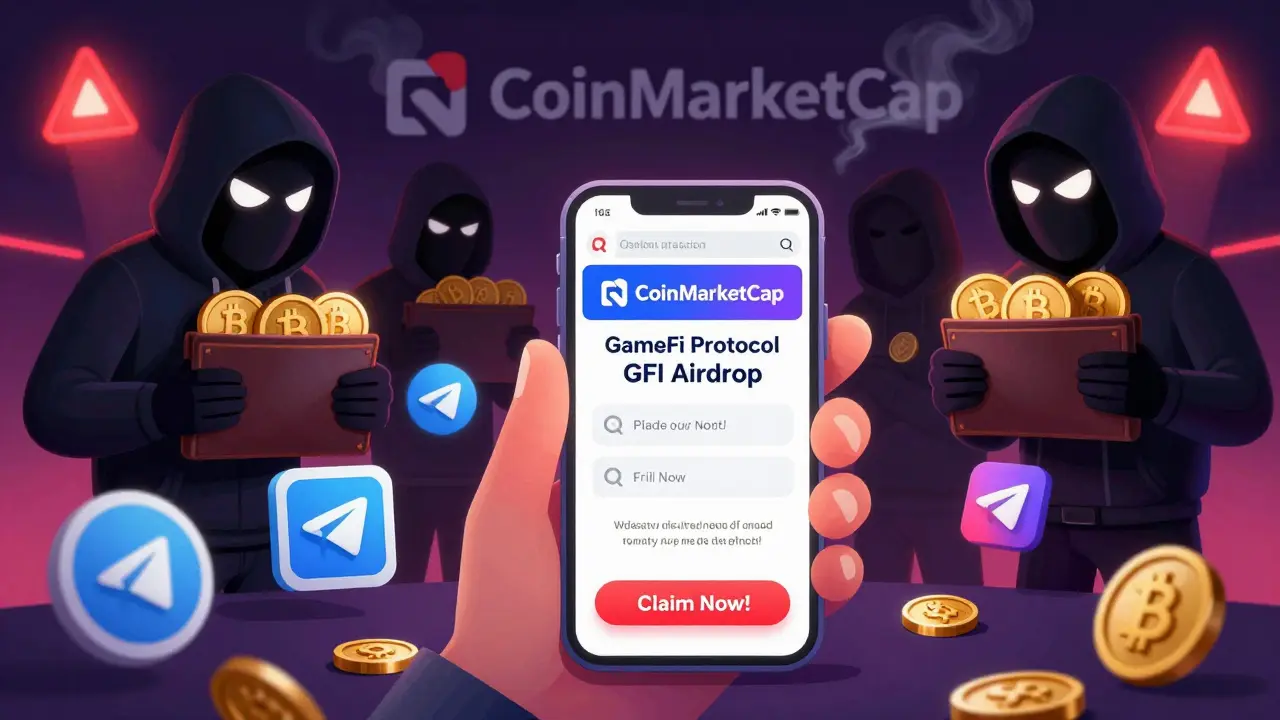 GameFi Protocol (GFI) und CoinMarketCap Airdrop: Was wirklich hinter der Ankündigung steckt