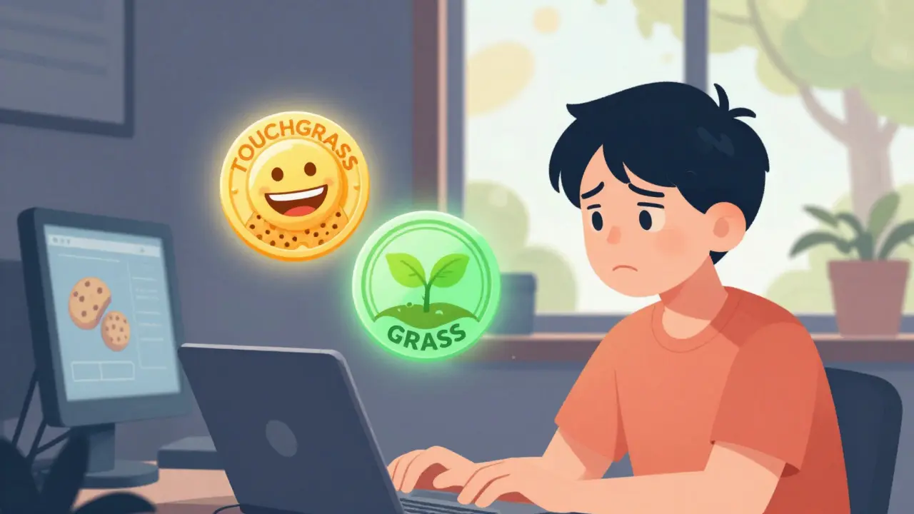 Was ist Touch Grass (GRASS) als Kryptowährung? Die wahre Geschichte hinter dem verwirrenden Token