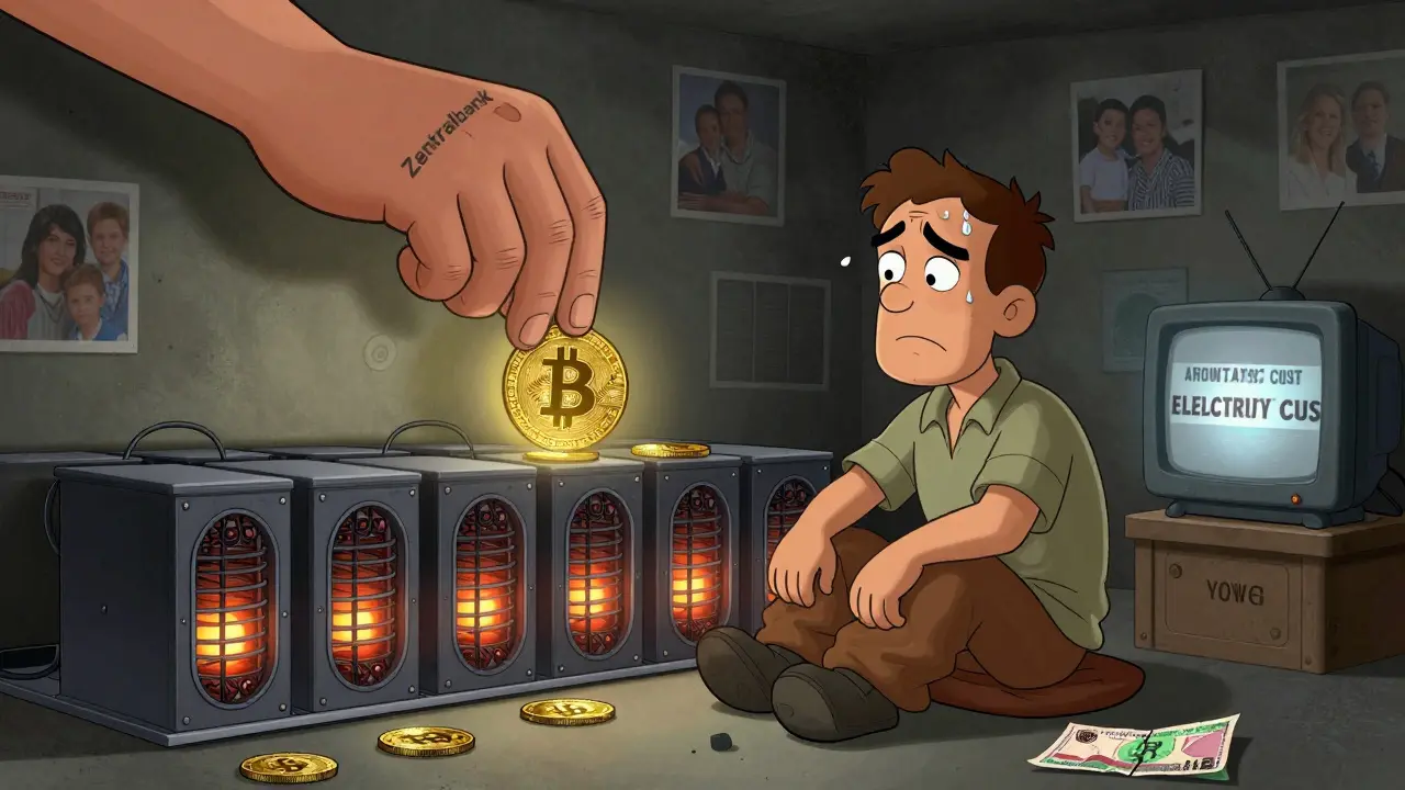 Iranische Zentralbank verlangt verpflichtenden Verkauf von Kryptowährungen von Minern