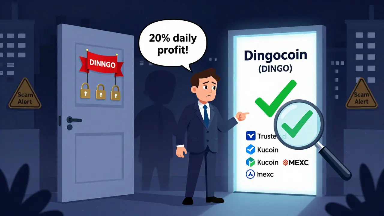 DINNGO Crypto Exchange: Warum es kein echter Austausch ist und was Sie stattdessen tun sollten
