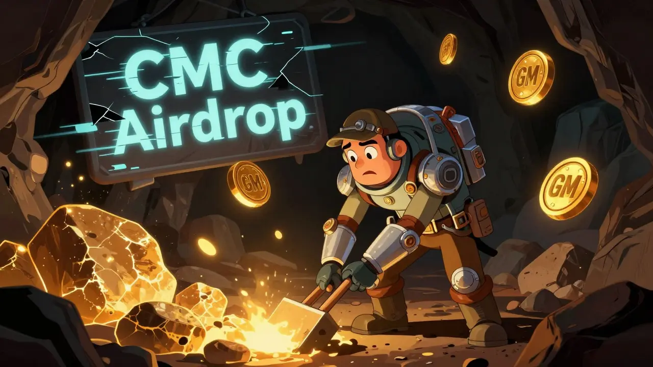 GoldMiner (GM) X CMC Airdrop: Alle Details, Chancen und Risiken