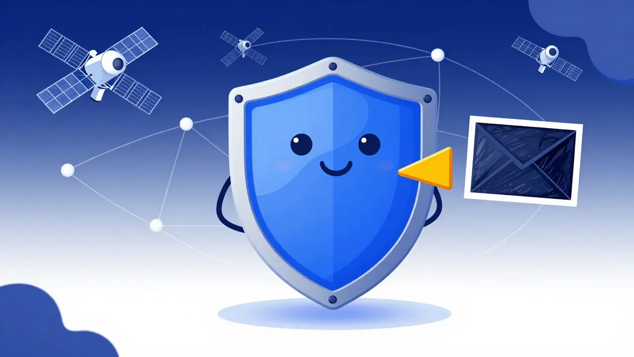 Illustration eines digitalen Sicherheitschildes zum Schutz vor Krypto-Betrug.