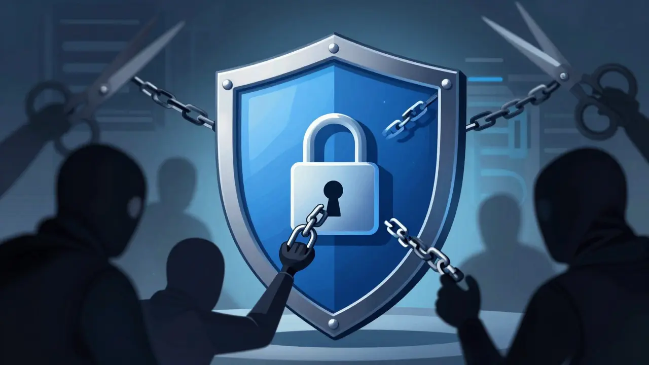 Digitale Sicherheitsschild schützt Wallet vor Phishing-Betrug