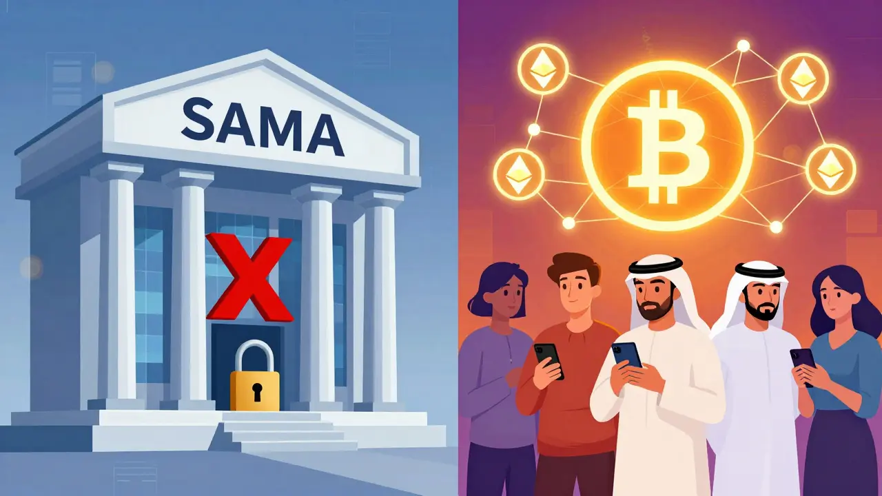 Krypto-Banking-Verbot in Saudi-Arabien: Regeln, Umgehung & Risiken 2026