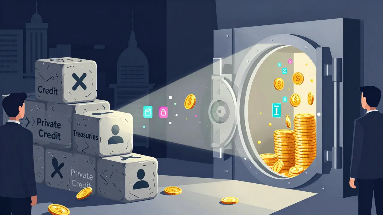 Transformation physischer Assets in digitale Tokens