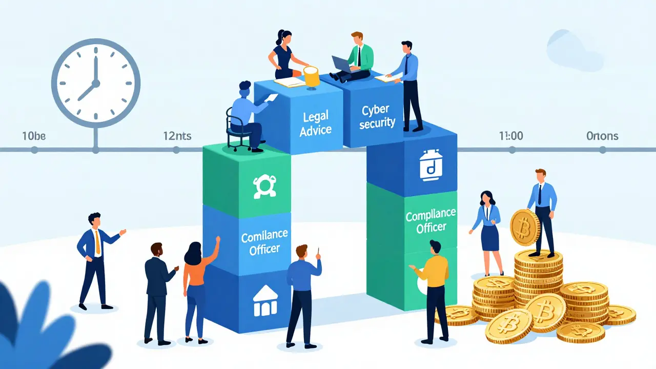 Aufbau einer complianten Krypto-Börse mit Experten-Team