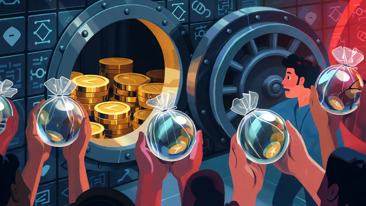 Sicherheitsvergleich: Gold im Tresor vs. zerbrechliche Wrapped Tokens
